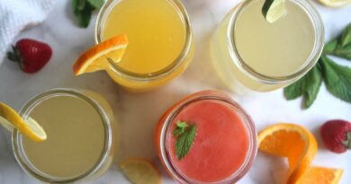 8 natürliche rehydrierende Getränke für zu Hause